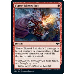 画像1: 【ENG】炎恵みの稲妻/Flame-Blessed Bolt[MTG_VOW_158C]