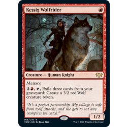 画像1: 【ENG】ケッシグの狼乗り/Kessig Wolfrider[MTG_VOW_165R]