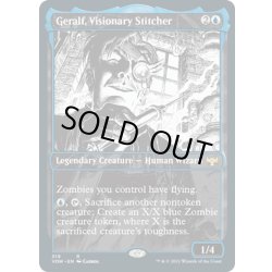 画像1: 【ENG】先見的な縫い師、ゲラルフ/Geralf, Visionary Stitcher[MTG_VOW_319R]