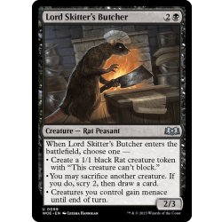 画像1: 【ENG】駆け抜け侯の解体屋/Lord Skitter, Sewer King[MTG_WOE_0099_U]