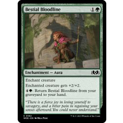 画像1: 【ENG】獣の血筋/Bestial Bloodline[MTG_WOE_0162_C]