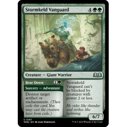画像1: 【ENG】ストームケルドの先兵/Stormkeld Vanguard[MTG_WOE_0187_U]