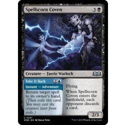 画像1: 【ENG】呪文嘲りの集会/Spellscorn Coven[MTG_WOE_0237_U]