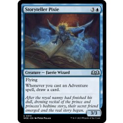 画像1: 【ENG】語り部のピクシー/Storyteller Pixie[MTG_WOE_0313_U]