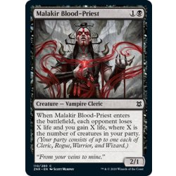 画像1: 【ENG】マラキールの血僧侶/Malakir Blood-Priest[MTG_ZNR_110C]