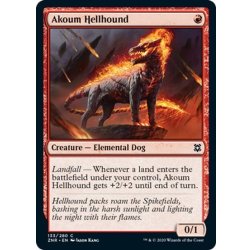 画像1: 【ENG】アクームのヘルハウンド/Akoum Hellhound[MTG_ZNR_133C]