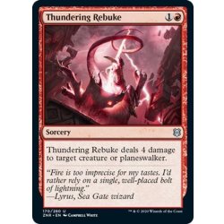 画像1: 【ENG】轟く叱責/Thundering Rebuke[MTG_ZNR_170U]