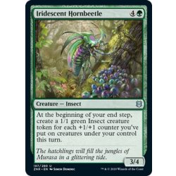 画像1: 【ENG】玉虫色の角甲虫/Iridescent Hornbeetle[MTG_ZNR_187U]