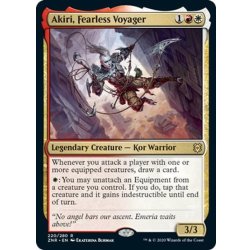 画像1: 【ENG】恐れなき探査者、アキリ/Akiri, Fearless Voyager[MTG_ZNR_220R]