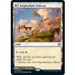 画像1: 【ENG】陽光昇りの小道/恐怖昇りの小道/Brightclimb Pathway/Grimclimb Pathway[MTG_ZNR_259R]