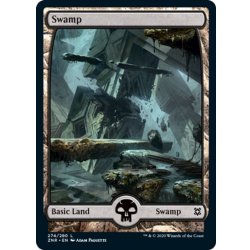 画像1: 【ENG】沼/Swamp[MTG_ZNR_274L]