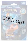 ★SALE★構築済みデッキ 逆襲のアースラ サファイア・スティール　ディズニー・ロルカナ・TCG(1個)[ロルカナ新品]
