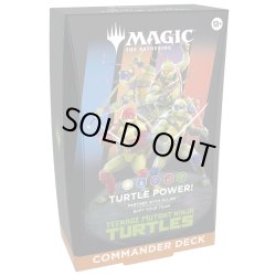 画像1: 【予約商品・全額前金制】【2/27(金)出荷分】ミュータント タートルズ 統率者デッキ 1種セット 英語 MAGIC The Gathering (2種1個ずつ) [新品商品]