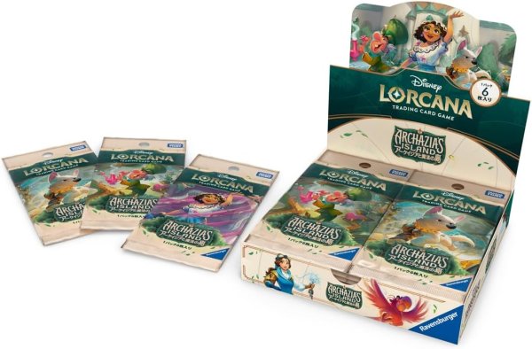 画像1: アーケイジアと魔法の島 ディズニー・ロルカナ・TCG(1BOX・16パック入)[ロルカナ新品] (1)