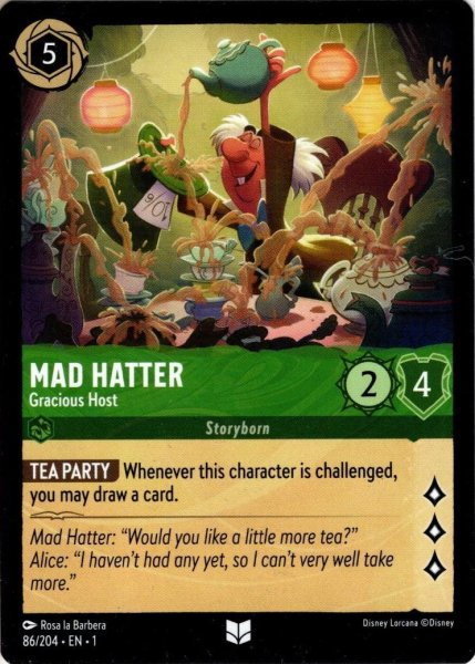 画像1: Mad Hatter - Gracious Host[DL_1st_86/204_U] (1)