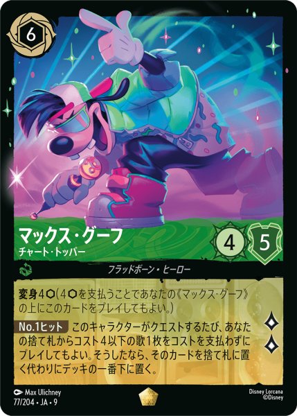 画像1: マックス・グーフ チャート・トッパー[DL_9_77/204_L] (1)