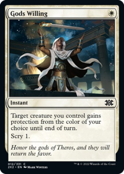 画像1: 【ENG】神々の思し召し/Gods Willing[MTG_2X2_012C] (1)