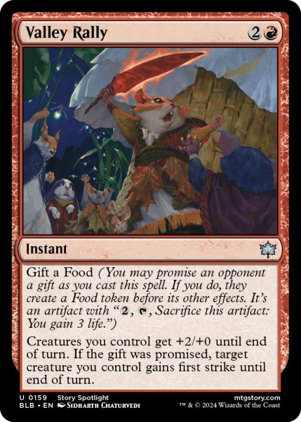 画像1: 【ENG】渓間の結集/Valley Rally [MTG_BLB_0159_U] (1)