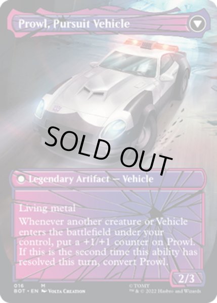 画像2: 【ENG】冷静な戦略家、プロール/Prowl, Stoic Strategist//追跡車、プロール/Prowl, Pursuit Vehicle[MTG_BOT_016M] (2)