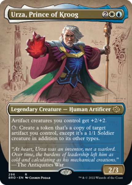 画像1: 【ENG】クルーグ公、ウルザ/Urza, Prince of Kroog[MTG_BRO_296R] (1)