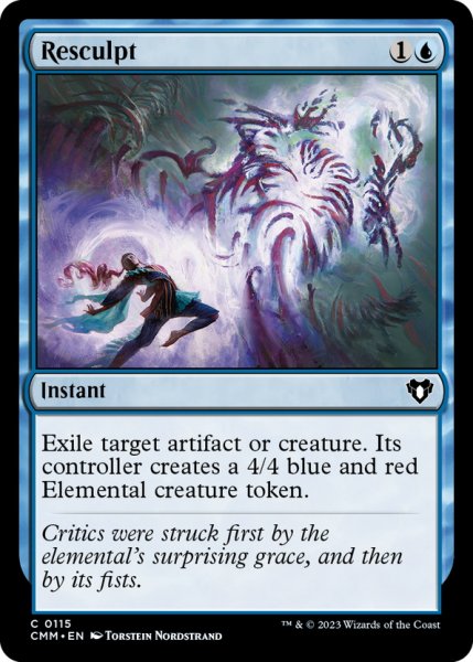 画像1: 【ENG】再造形/Resculpt[MTG_CMM_0115C] (1)