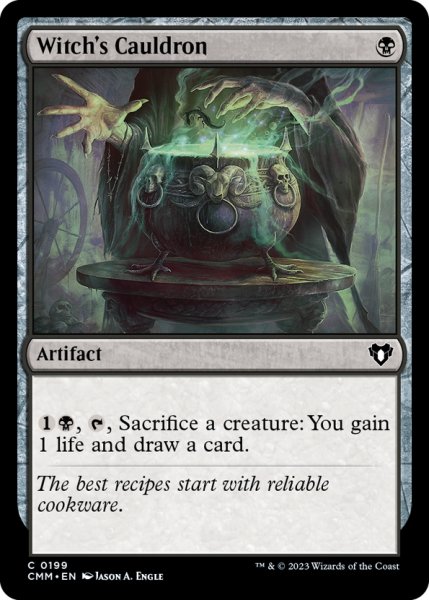 画像1: 【ENG】魔女の大釜/Witch's Cauldron[MTG_CMM_0199C] (1)