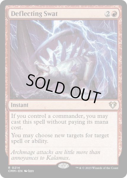 画像1: 【ENG】偏向はたき/Deflecting Swat[MTG_CMM_0214R] (1)