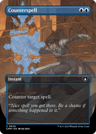 ENG】☆Foil☆対抗呪文/Counterspell[MTG_MAR_0009_M] - マスターズ