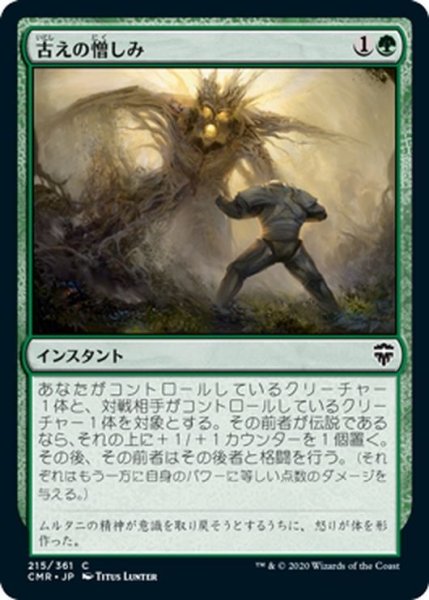 画像1: 【JPN】古えの憎しみ/Ancient Animus[MTG_CMR_215C] (1)