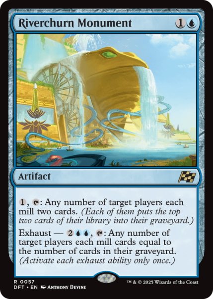 画像1: 【ENG】奔流川の記念碑/Riverchurn Monument [MTG_DFT_0057_R] (1)
