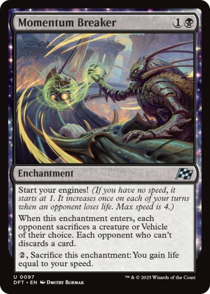 画像1: 【ENG】勢い挫き/Momentum Breaker [MTG_DFT_0097_U] (1)