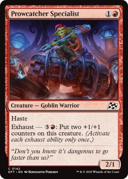 画像1: 【ENG】機首乗りの専門家/Prowcatcher Specialist [MTG_DFT_0142_C] (1)