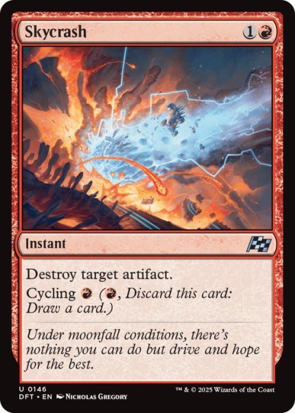 画像1: 【ENG】隕石衝突/Skycrash [MTG_DFT_0146_U] (1)