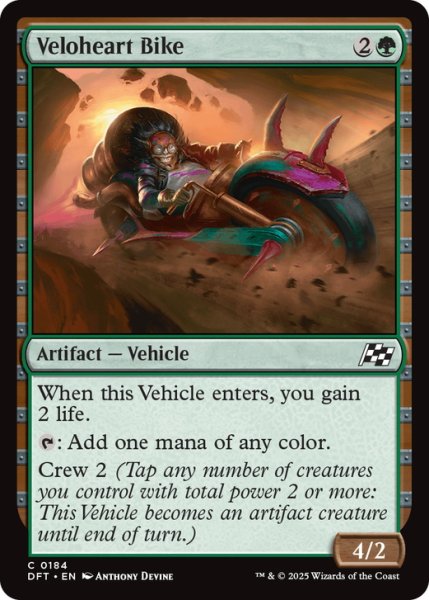 画像1: 【ENG】輪心のバイク/Veloheart Bike [MTG_DFT_0184_C] (1)