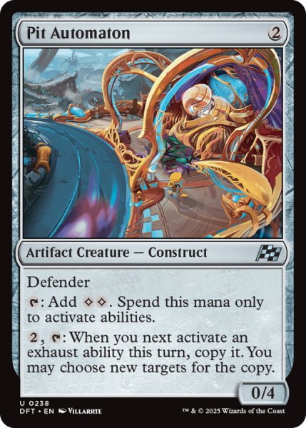 画像1: 【ENG】ピットストップの自動機械/Pit Automaton [MTG_DFT_0238_U] (1)