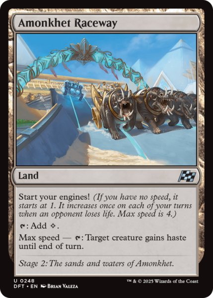 画像1: 【ENG】アモンケット・サーキット/Amonkhet Raceway [MTG_DFT_0248_U] (1)