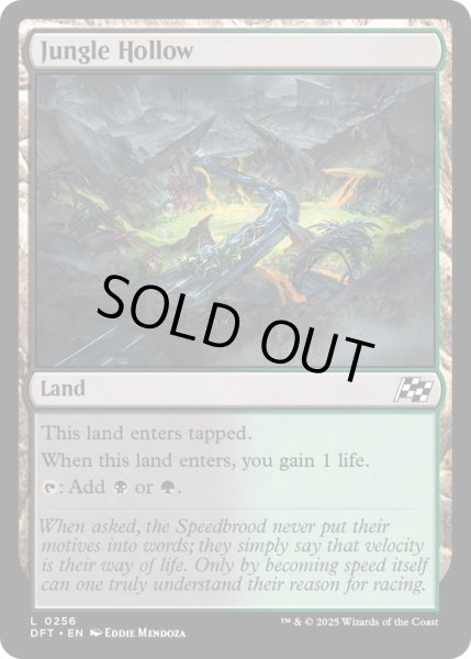 画像1: 【ENG】ジャングルのうろ穴/Jungle Hollow [MTG_DFT_0256_C] (1)