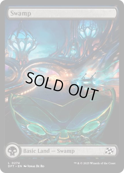 画像1: 【ENG】★Foil★沼/Swamp[MTG_DFT_0274_C] (1)