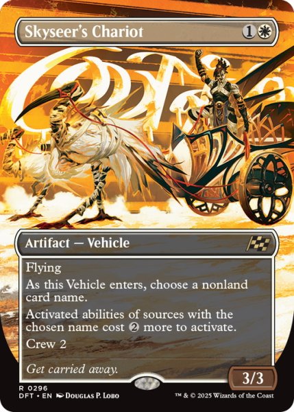 画像1: 【ENG】空見の戦車/Skyseer's Chariot [MTG_DFT_0296_R] (1)