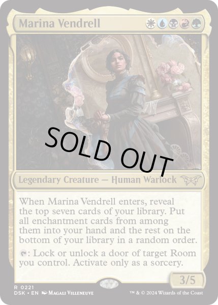 画像1: 【ENG】★Foil★マリーナ・ヴェンドレル/Marina Vendrell [MTG_DSK_0221_R] (1)