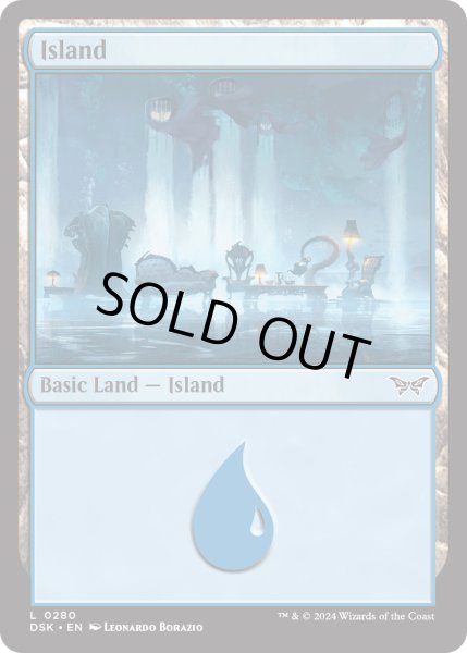 画像1: 【ENG】★Foil★島/Island[MTG_DSK_0280_C] (1)