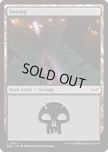 画像1: 【ENG】★Foil★沼/Swamp[MTG_DSK_0281_C] (1)