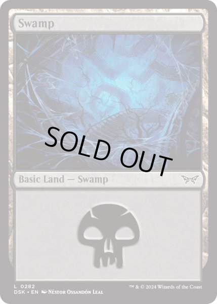 画像1: 【ENG】★Foil★沼/Swamp[MTG_DSK_0282_C] (1)
