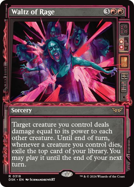 画像1: 【ENG】怒りのワルツ/Waltz of Rage [MTG_DSK_0318_R] (1)