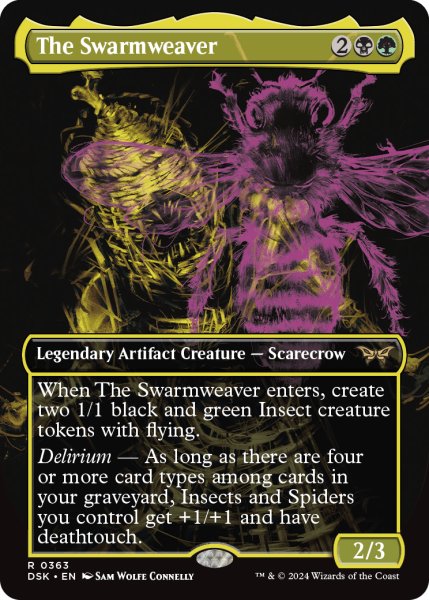 画像1: 【ENG】群れの巣人/The Swarmweaver [MTG_DSK_0363_R] (1)