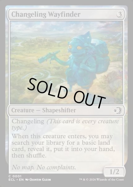 画像1: 【ENG】★Foil★変わり身の道探し/Changeling Wayfinder [MTG_ECL_0001_C] (1)