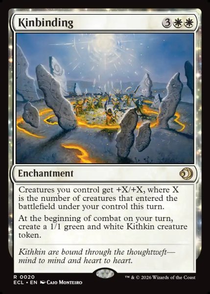 画像1: 【ENG】一族団結/Kinbinding [MTG_ECL_0020_R] (1)