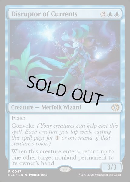 画像1: 【ENG】★Foil★水流乱し/Disruptor of Currents [MTG_ECL_0047_R] (1)