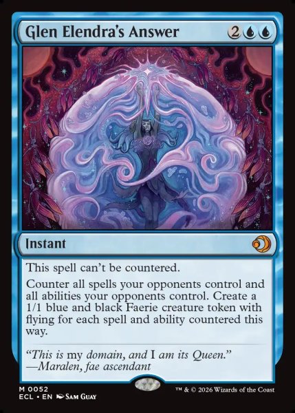 画像1: 【ENG】エレンドラ谷の応答/Glen Elendra's Answer [MTG_ECL_0052_M] (1)