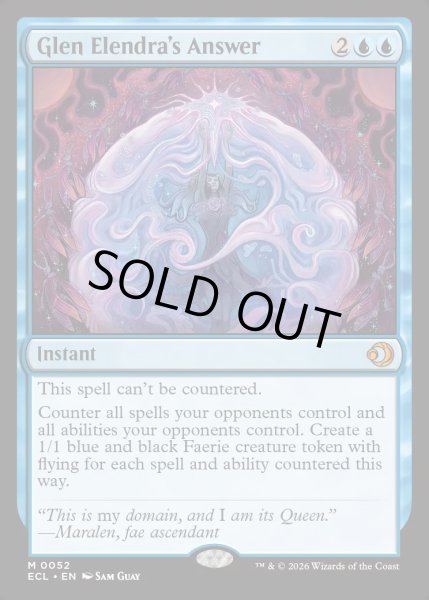 画像1: 【ENG】★Foil★エレンドラ谷の応答/Glen Elendra's Answer [MTG_ECL_0052_M] (1)